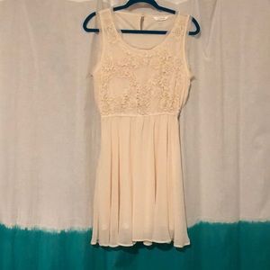 Cream color dress